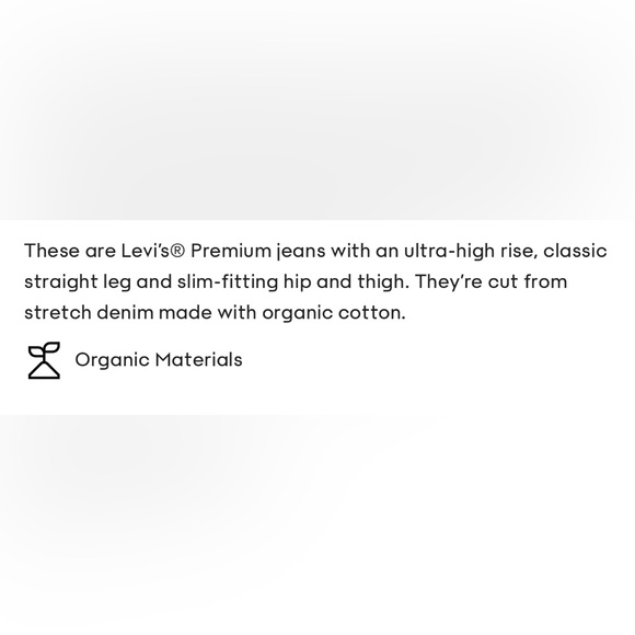 Levi’s 70's High Slim Straight Jeans - Picture 7 of 7